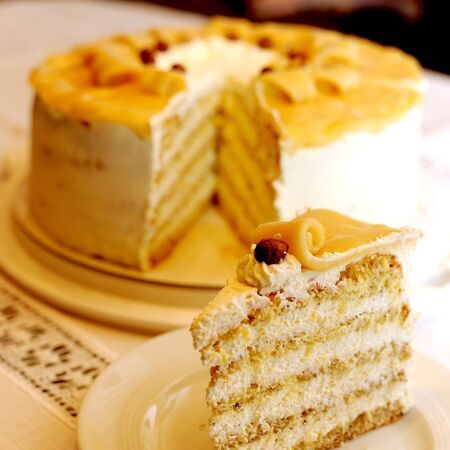 Nuss-Sahne-Torte